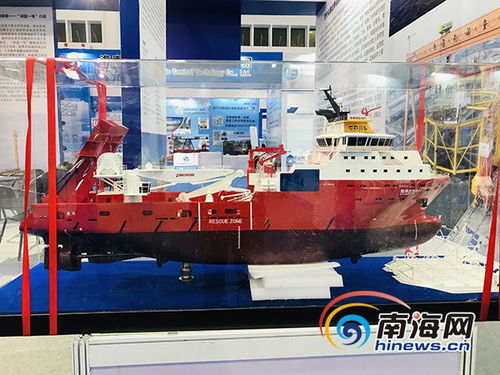 深海逐夢，中國力量閃耀 武昌船舶重工集團攜深水三用工作船亮相海南國際海洋產業博覽會